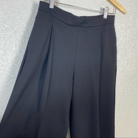 DSQUARED2 Womens High Waisted Wide Leg Trouser Pant in Black Size medium - Picture 4 of 13